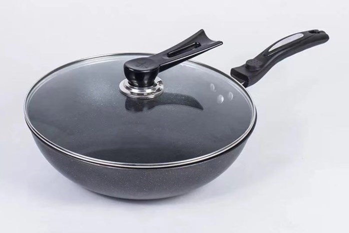  Korean  Non Stick Wok 32cm Iron Base SKY HOMEWARE 