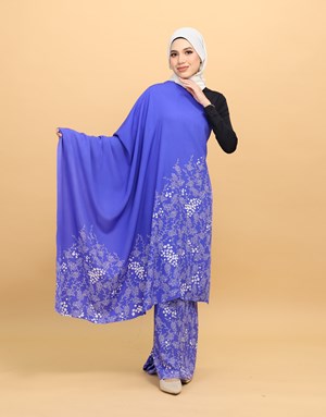 BATIK MY COTTON LZ 25 PC/SK - Blue