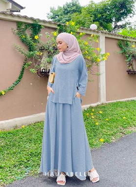 DAISY KURUNG - BABYBLUE