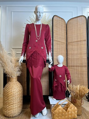 QISTIANA KURUNG MODEN  (MOM & KIDS)