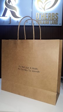 PAPER BAG (COKLAT)