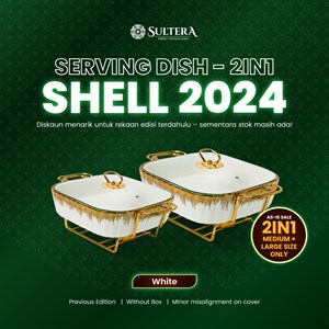 DEFECT [2024] Serving Dish Shell 2-in-1 Set