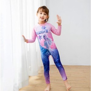 ©  Long Swimming Suit ( FROZEN II  ) SZ 3Y-11Y
