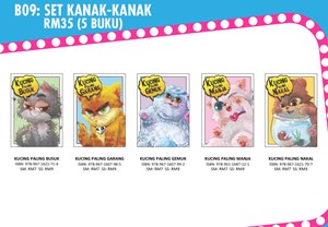 QISSARA HQ STOK   B09: SET KANAK-KANAK (KUCING)