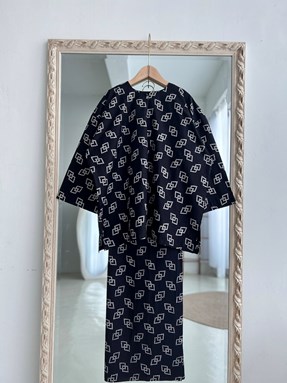 KURUNG BATIK FATEEMA ( Black Diamond )