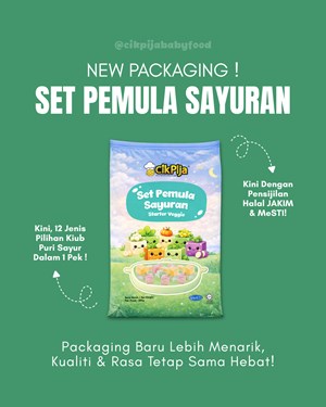 CIK PIJA - SET PEMULA SAYURAN