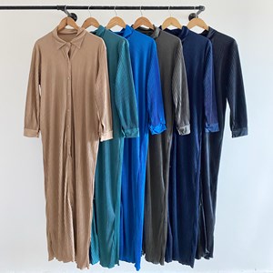 EMMA PLEATED DRESS