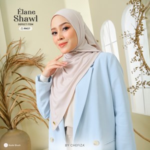 ELANE SHAWL - NUDE BLUSH (DEFECT)