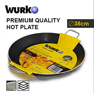 Wurko 38cm Non Stick Paella Pan