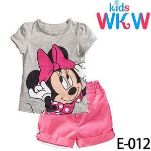 @  E012  WKW MINNIE GREY  ( SZ 2-7Y )