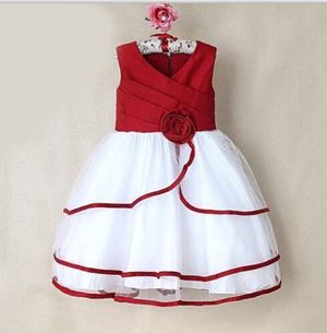 @  P30890 DINNER DRESS - RED