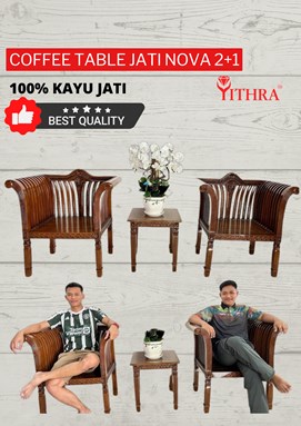 COFFEE TABLE JATI NOVA 2+1