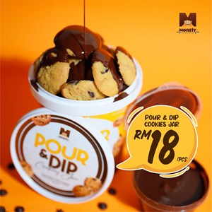 POUR & DIP COOKIES