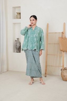 KEBAYA SERI EMBUN ( KSE 018 Mint )