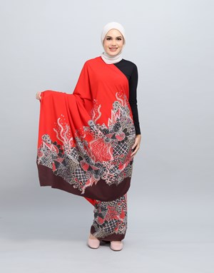 BATIK MY COTTON WAN 481 C/SK - Red
