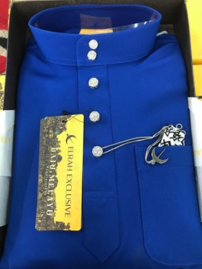 BAJU MELAYU MAGNIFICENT 3.0 (ROYAL BLUE)