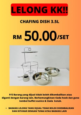 LELONG CHAFING DISH 3.5L