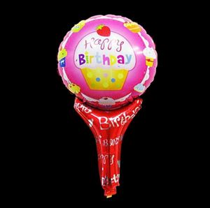 @  HANDHELD BALLOON ( BIRTHDAY )