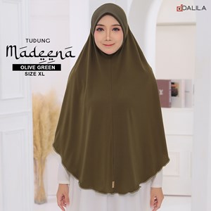 TUDUNG MADEENA XL OLIVE GREEN