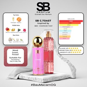 SB INSPIRED C.TOAST 30ML NEW BOTTLE