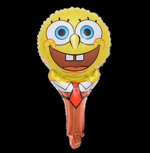 @  HANDHELD BALLOON ( SPONGEBOX )