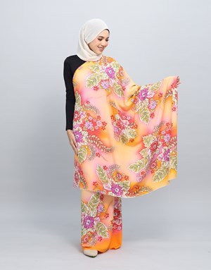 BATIK MY COTTON WAN 661 C/SK - Orange
