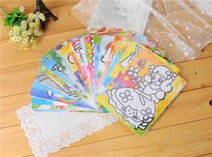 KIDS DIY SAND PAINTING  (  Big Size: 20.5*27.5cm  )