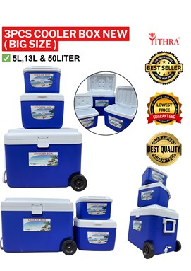 3PCS COOLER BOX NEW ( BIG SIZE )