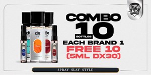 SET 10BOTOL  DX30  (FREE 10BOTOL  5ML)