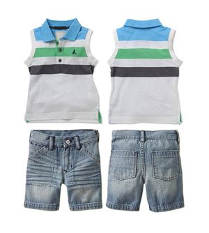 @  B019/13 BOY SLEEVELESS 2PCS SET. ( SIZE 5Y )