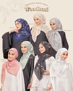 Tudung Bawal Woodland