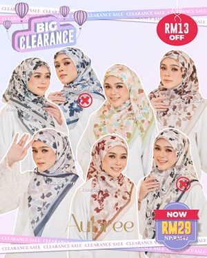 Tudung Bawal Aubree