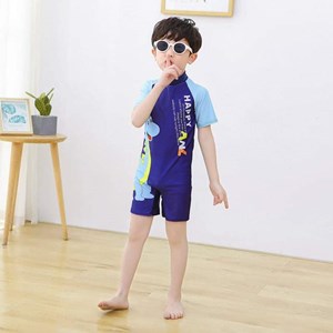 ©   21391-13.   KIDS SWIMMING SUIT  [ DINO ]  SIZE M-2XL