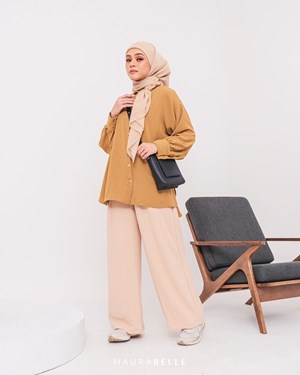 ALANA SET - TOPPER BROWN