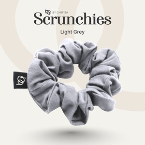 SCRUNCHIES - LIGHT GREY