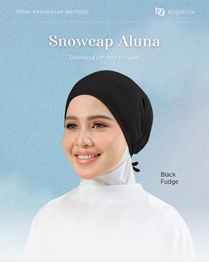 SNOWCAP ALUNA - BLACK FUDGE