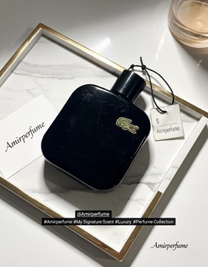 NOIR Eau de Lacoste L.12.12. NOIR Lacoste for men100ml