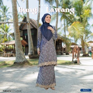 Kurung Bunga Lawang (Saiz S-XL)