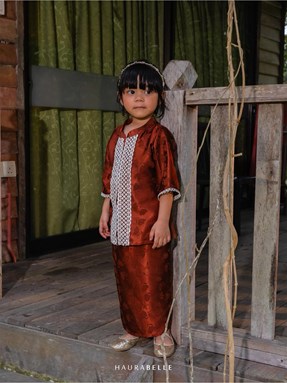 TIARA KURUNG KIDS - BROWN