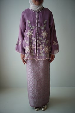KURUNG SEKAR ( Purple )