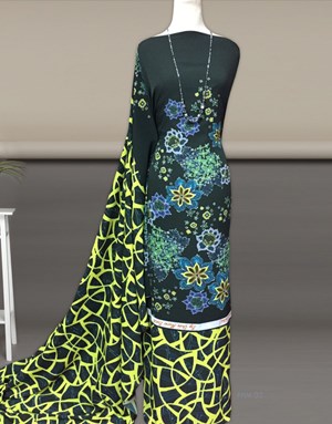 BATIK TIARAZ FHM 02 - Dark Green