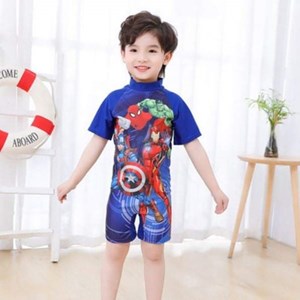 ©   21391-17  KIDS SWIMMING SUIT  [ HERO ]  SIZE M-2XL