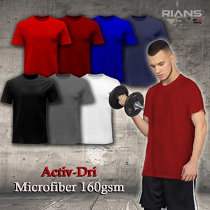 [RIANS] ACTIV-DRI SHORT SLEEVE 160GSM