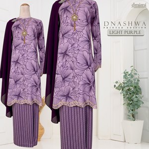 KURUNG DNASHWA LIGHT PURPLE