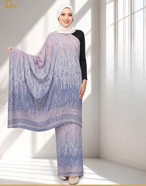 BATIK KHALEESAH WAN 13 - Lilac