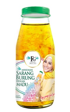 FG WALET BIRD NEST DRINK - HONEY (180ML)