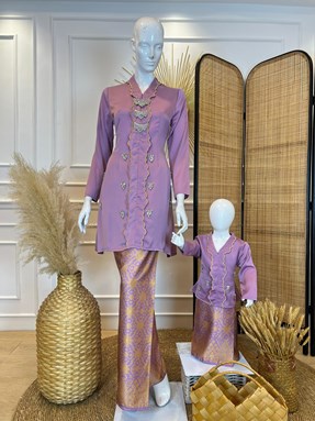 JAZLYN KURUNG SONGKET ( MOM & KIDS )