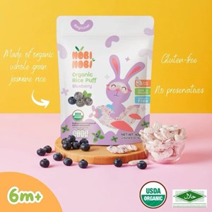 NN ORGANIC RICE PUFF - BLUEBERRY (40G)