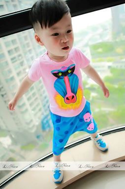 @  ALIEN BOY SET. ( SIZE 80 - 120 )