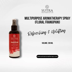 SUTRA Multipurpose Aromatherapy Spray Floral Frangipani